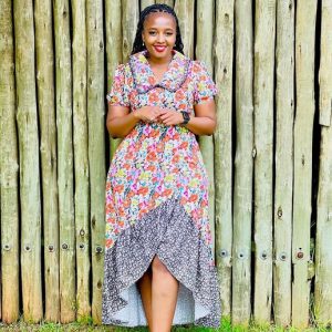 Floral Print Maxi Dress